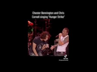 Chester Bennington, Chris Cornell-Hunger Strike