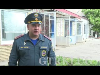 Горящие «Лады» сегодня тушили в Луганске