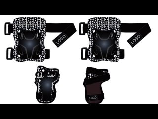 New colors and designs of protections/protective gears/kneepad