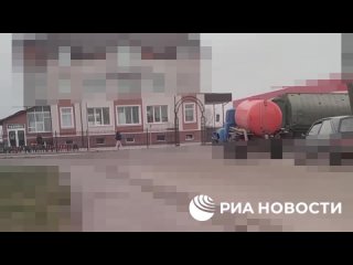 The Russian Armed Forces have hit an AFU warehouse in Uman, Cherkasy Region (Ukraine)
