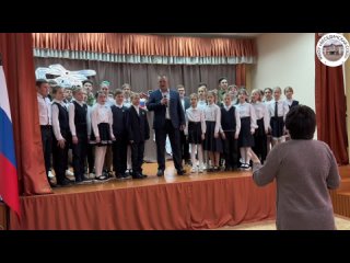 Куракин Е.М. и школьный хор «Служить России» 🇷🇺