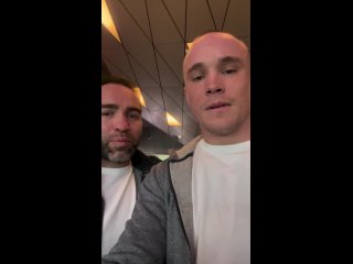 Артур Акаб Кулинский и Камил Гаджиев случайно встретились в аэропорту