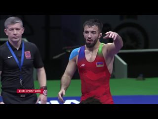 Невероятная концовка поединка Чамизо - Байрамов | Европейская квалификация | Полуфинал | 74 кг