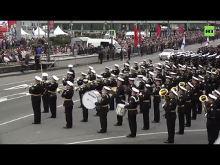 Vladivostok, en el Lejano Oriente ruso, conmemor el 79. aniversario de la victoria en la Gran Guerra Patria con un desfile mil