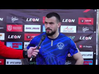 Флеш интервью после матча от Владислава Корнеева