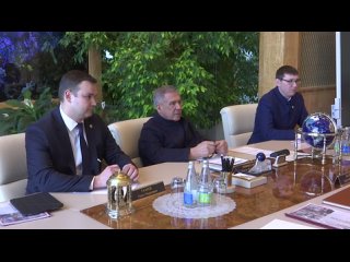 🇷🇺🤝Рустам Минниханов встретился с президентом АО «Группа ГМС» Артемом Молчановым