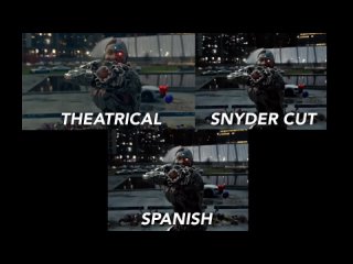 [The InvictusSamaritan] KAL-EL NO! Theatrical v Snyder Cut v Spanish Dub