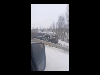 Архангельск - Северодвинск. Последствия утреннего ДТП.