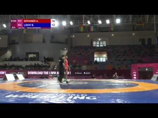 Ahmed Sadek Abdelfattah MOHAMED (EGY) vs. Brendin LOUW (RSA) | 2024 Seniors African Championships | Semi Final | FS 70Kg