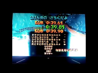 0:03 / 2:36   Crash Bandicoot “Wrath of Cortex“ (NTSC-J) “Avalanche“. Time Trial 39:81. “...and improvement again“