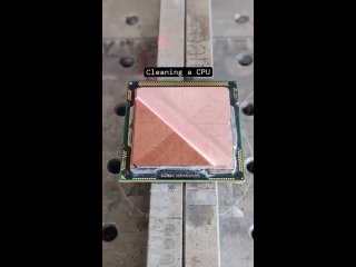 Laser Cleaning CPU