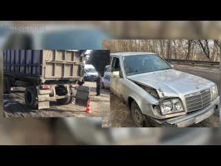 Пьяный парень угнал “Мерседес“ и попал в ДТП в Воронежской области