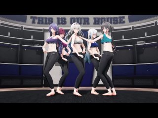 HonkaiStar Rail MMD4K60FPSFirefly  Jing Liu  Ruan Mei  Kafka  AcheronUp  Down