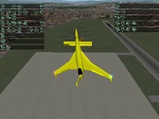 VTOL Canard normal landing