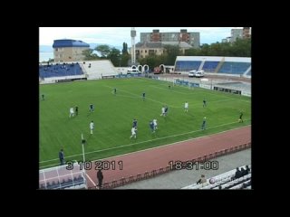 Черноморец (Новороссийск) - КАМАЗ (Набережные Челны) 1:0. ФНЛ. 3 октября 2011 г.