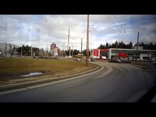 БКМ-321. (434). Летим по городу Петрозаводску.  Расцветает весна. Прибытие на конечную. Петрозаводск.