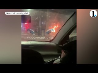 На автозаправке по Копейскому шоссе в Челябинске загорелась «Газель». Обошлось без пострадавших. АГЗС не повреждена, сообщили в