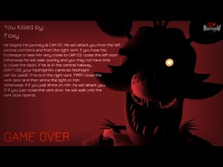 The NeptooN ФОКСЯНЫ СНОВА НАПАЛИ ТОЛПОЙ НА НЕПТУНА!  FNAF One Night at Foxy REMAKE