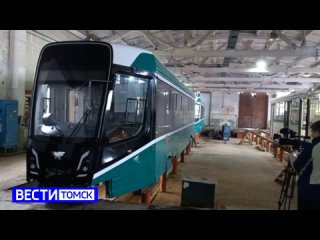 В Томск поступили два новых трамвая