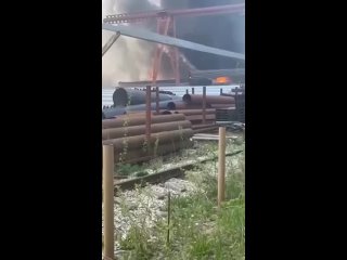 Пожар в Раменском