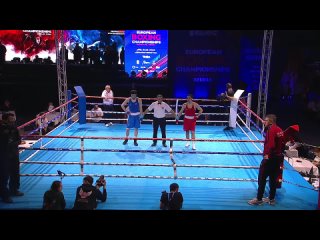 ЧЕ 2024. Джамбулат Бижамов (RUS) vs. Davron Bozorov (MDA) European Boxing Championships 2024 QFs (75kg) []