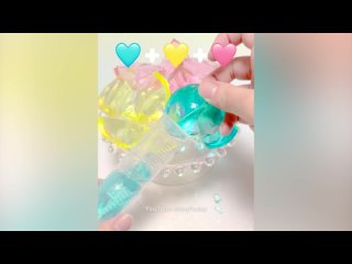 🩵+💛+🩷Tape Balloon DIY with Super Giant Orbeez and Nano Tape ASMR🎧
