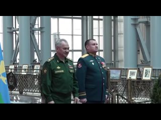 Награждение генерал-полковника Андрея Николаевича Мордвичева