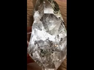 Коллекционный кристалл гималайского кварца Ардханаришвара