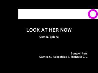 Selena Gomes - Look At Her Now (караоке)