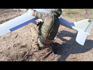 Dnepr Group of Forces reconnaissance servicemen identify targets, adjust aerial strikes and artillery fire using UAVs