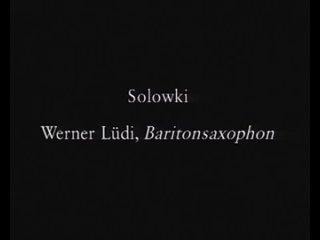 Werner Ldi Solowki (Improvisation zu Stille Nacht, Heilige Nacht)