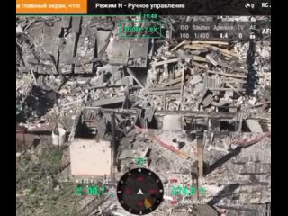️Бойцы 103 полка разносят позиции ВСУ точными прилетами FPV дронов в Георгиевке на Марьинском направлении