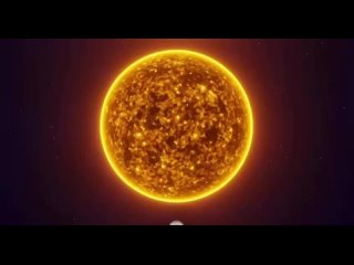 Визуальное сравнение Солнца и BAT99-98