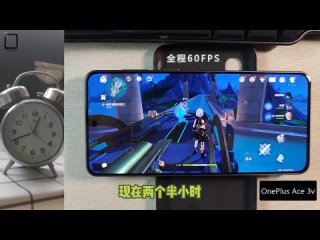 [Black MOB 📱] OnePlus Ace 3v | Genshin Impact Gaming, Battery Drain, FPS, Heat Test