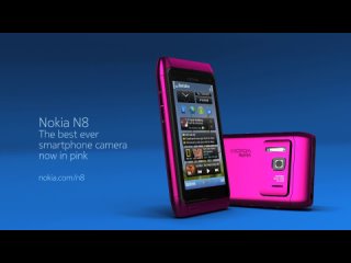 Nokia N8 - Now in Pink