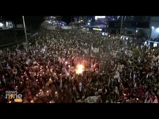🇮🇱В Израиле продолжаются масштабные антиправительственные протесты🗣

Протестующие хотят досрочных выборов в стране и требуют осв