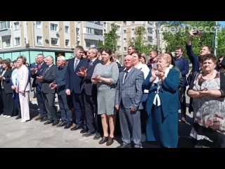 В Парке Победы на Аллее Славы прошла церемония чествования лучших организаций и работников