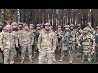 Кадыров опубликовал видео с вручением наград бойцам полка «Ахмат-Россия»