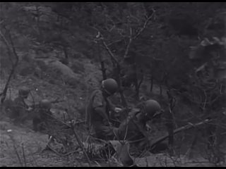 GIs of the 24th Infantry Division conducting training exercises somewhere in Korea (possibly somewhere  20, 1951. Maps
