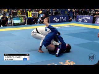 fin Light BRIANNA STE-MARIE vs VITORIA VIEIRA - 2024 Brasileiro Jiu-Jitsu IBJJF