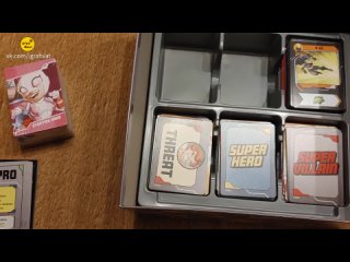 Marvel United: Kickstarter Promos Box 2022 | Dballage de Marvel United - X-Men Stretch Goals Box Перевод