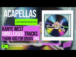 Kanye West - New Slaves (Prod. Cashmere Cat) (Acapella)