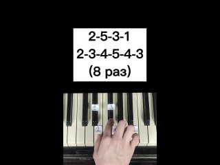 Немного Музыкант HOW TO PLAY THIS SONG ON THE PIANO! #1 | PIANO BY NUMBERS #shorts