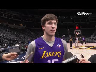 Lakers guard Austin Reaves discusses the defensive aspects of playing against the Nuggets