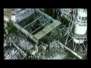Редчайшие кадры Чернобыльской аварии