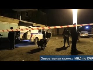 МВД опубликовало видео с места нападения на полицейских в КЧР