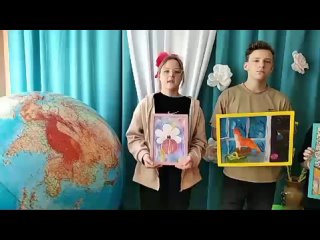 Воспитанники детского дома Хабаровского края подготовили картины для детей из Дебальцево