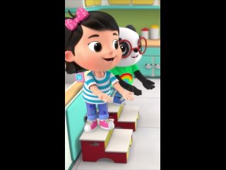 Pat a cake - PART 2   Little Baby Bum   Moonbug Kids #shorts