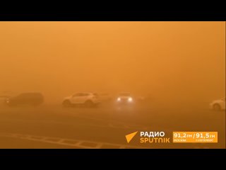 Песчаная буря из Китая подходит к Владивостоку и еще нескольким регионам Приморья