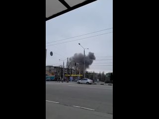 Появилось видео первых секунд после авиаудара по Харькову (2)